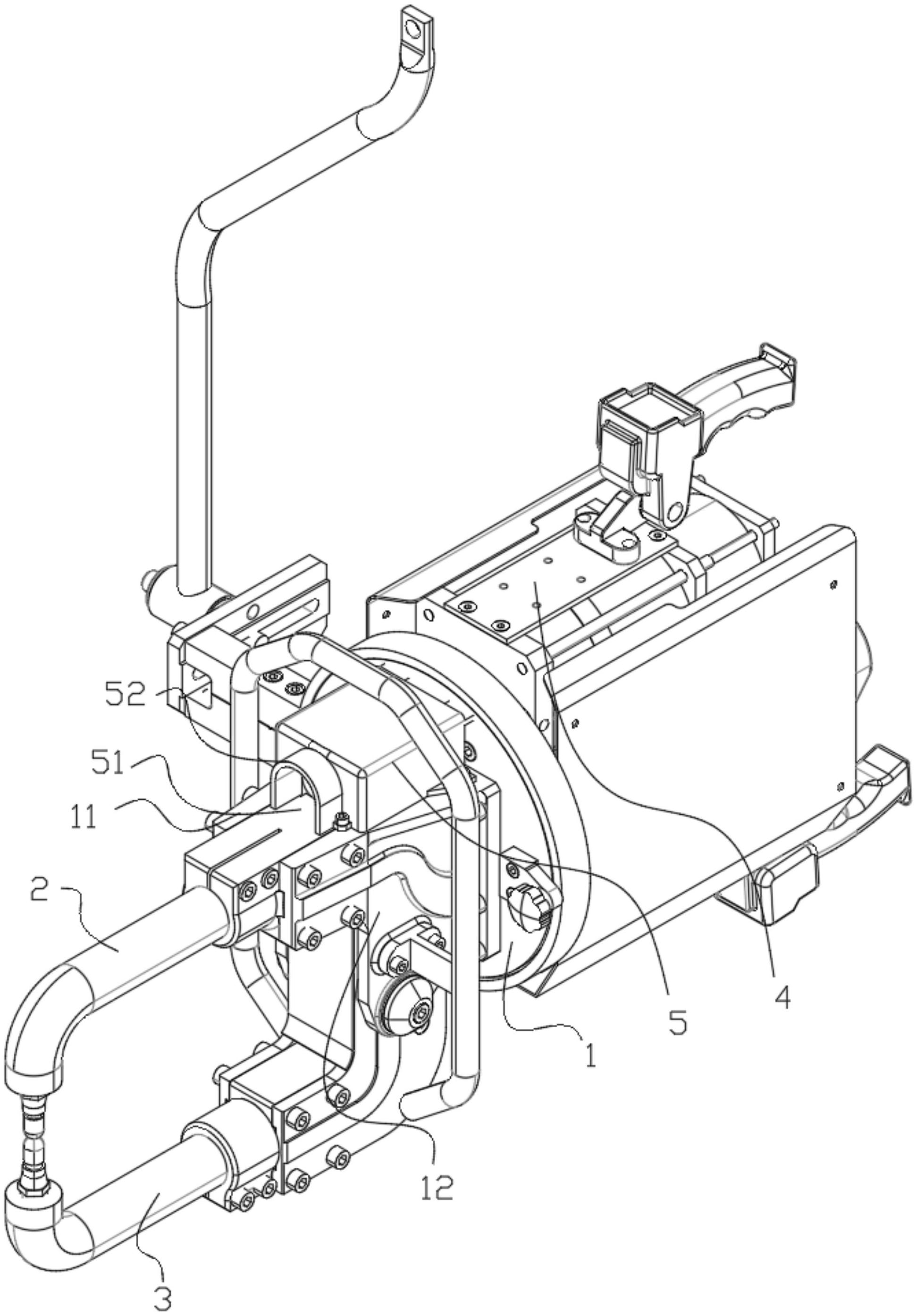 手持式点焊机结构图 手持式点焊机结构图
