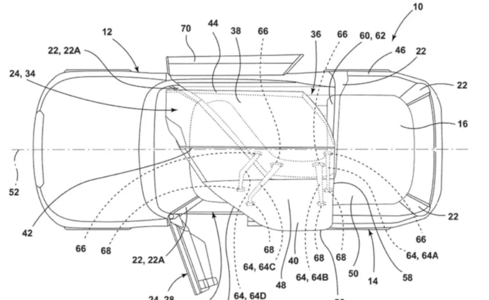 福特全新SUV结构图 福特全新SUV结构图